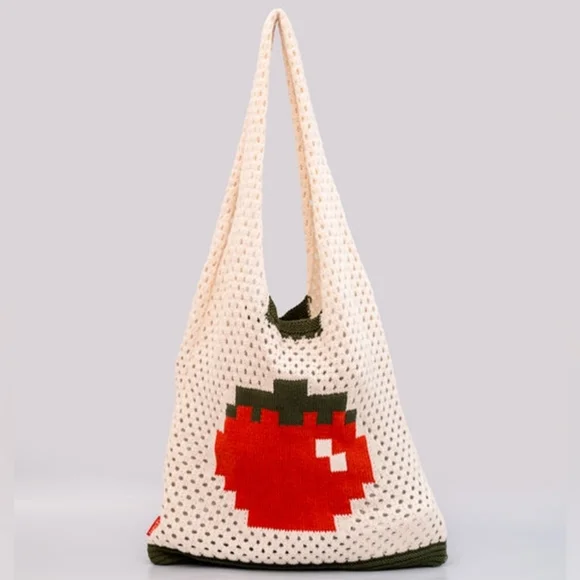 Anthropologie Ban.do Tomato Produce Bag - Picture 1 of 3